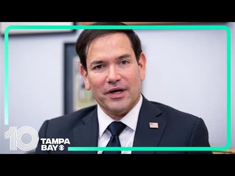 LIVE: Sen. Marco Rubio, Trump's Secretary of State pick, testifies on Capitol Hill