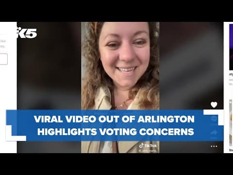 Viral video out of Arlington gives voice to voting concerns
