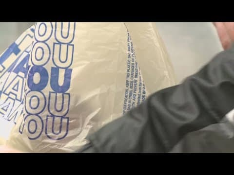 California governor signs law banning all plastic shopping bags at grocery stores