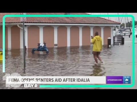 FEMA now offering aid to renters after Idalia