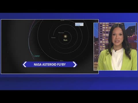 NASA’s Lucy spacecraft to pass asteroid Sunday