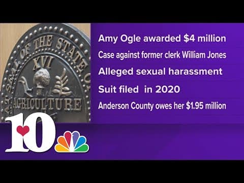 Woman wins sexual harassment lawsuit against Anderson Co., former county court clerk