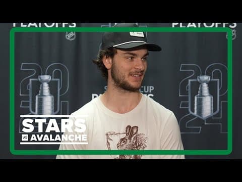Wyatt Johnston, Pete DeBoer | Stars vs. Avalanche Game 6 postgame comments