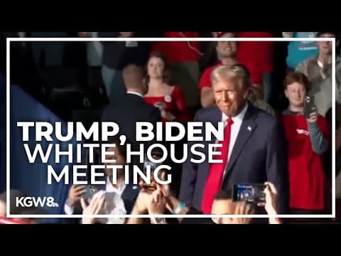 Trump to meet with Biden at White House