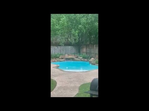 Golf Ball Hail in Jersey Village