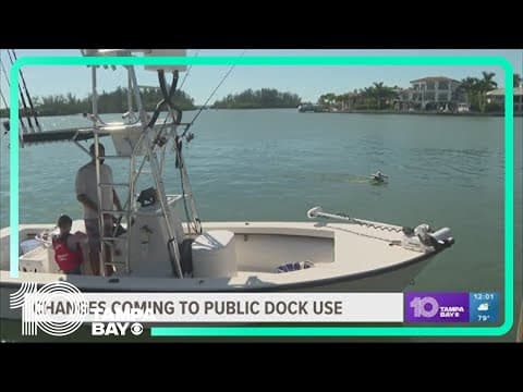 Sarasota commissioners debate changes to public dock use
