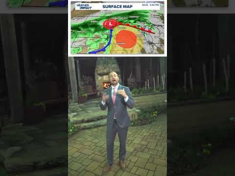 WEATHER IMPACT ALERT: A severe weather outbreak looks possible for Monday afternoon and evening.