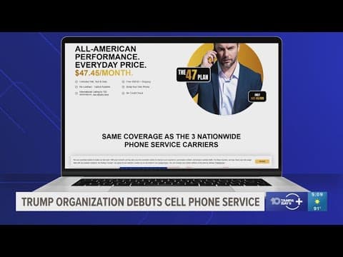 Trump family announces mobile phone company called Trump Mobile