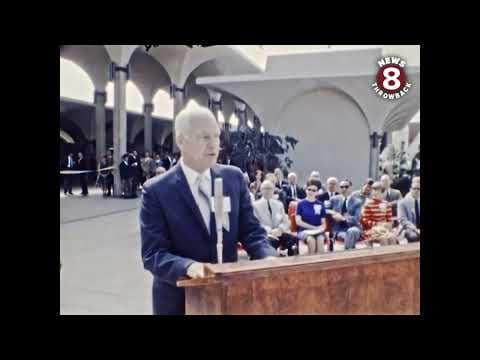 Aztec Center dedication at San Diego State College 1968