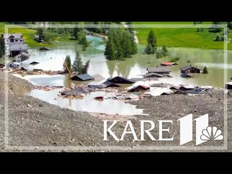Swiss glacier collapses, burying village