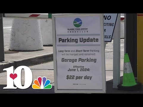 Plans taking shape for McGhee Tyson Airport parking upgrade