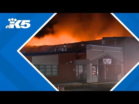 Arson investigation underway after overnight fire at Burien school
