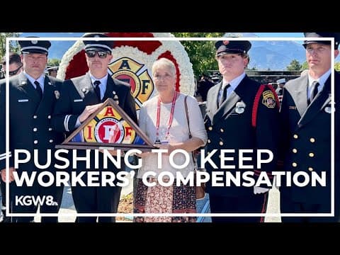 Widow of a Salem firefighter pushing for state to reverse benefits ruling