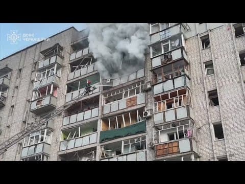 Ukrainian officials said Russia launched a major attack this week