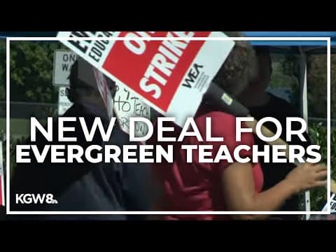 Evergreen educators reach tentative deal after 12-day strike