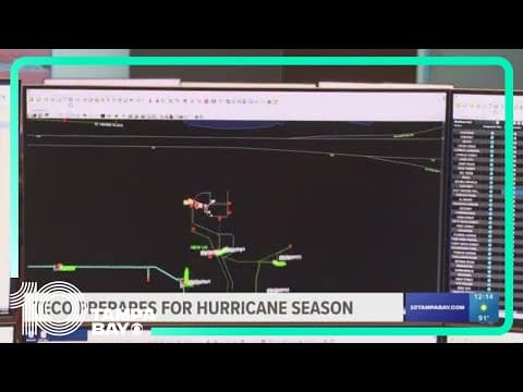 Tampa Electric gives a behind-the-scenes look into hurricane season preparations