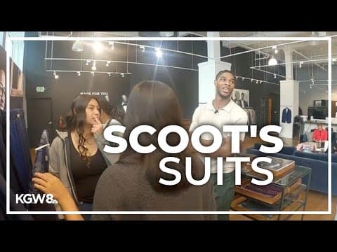Blazers rookie Scoot Henderson gives back with 'Scoot's Suits' charity event