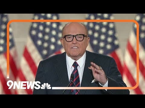 Rudy Giuliani disbarred in New York