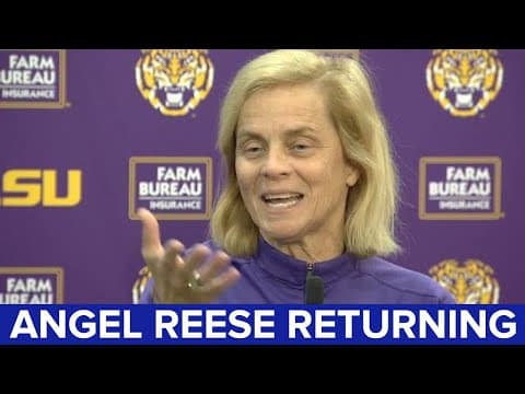 LSU head coach Kim Mulkey on Angel Reese's return