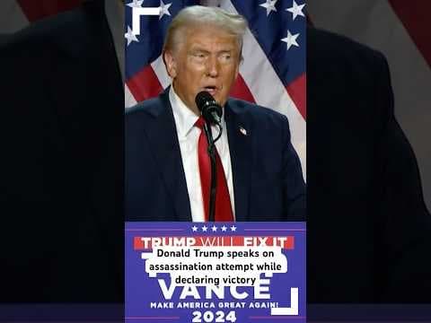 ‘GOD SPARED MY LIFE FOR A REASON’ Donald Trump speaks on assassination attempt, declares victory