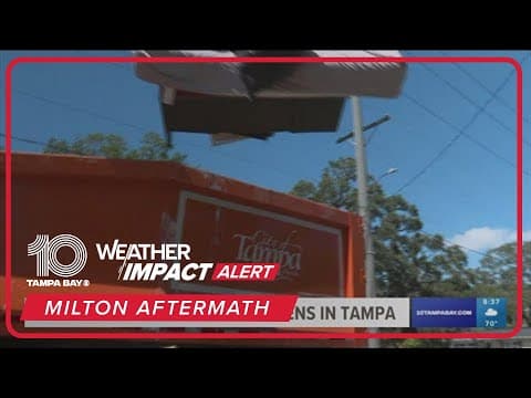 Yard debris drop-off sites open in Tampa