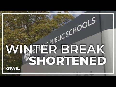 Parents of Portland Public Schools students react to shortened winter break