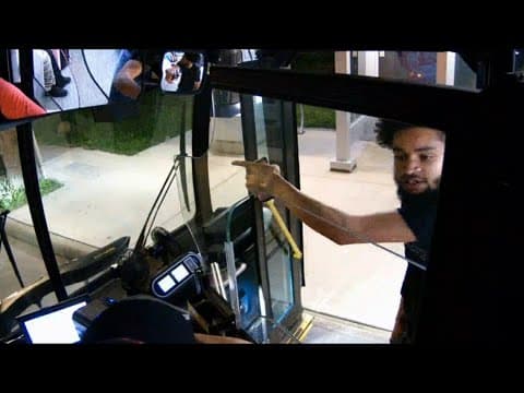 Surveillance video shows suspect punching COTA bus driver in downtown Columbus