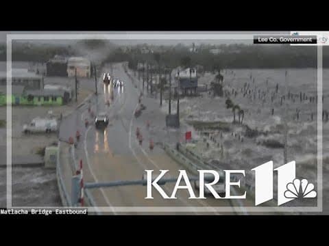 Helene reaching shore, likely strongest hurricane to hit U.S. in over a year