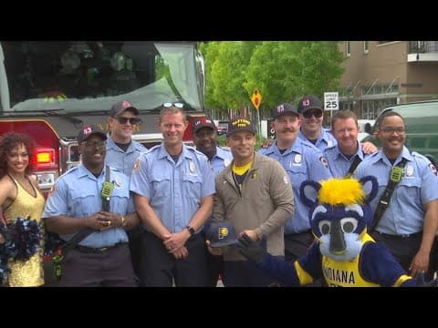 Pacers roll out red carpet for New York firefighter harassed in viral video