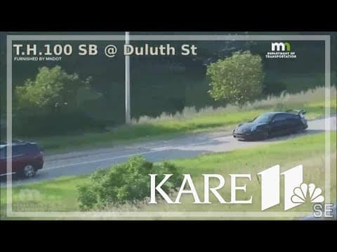 Traffic cameras track stolen Porsche