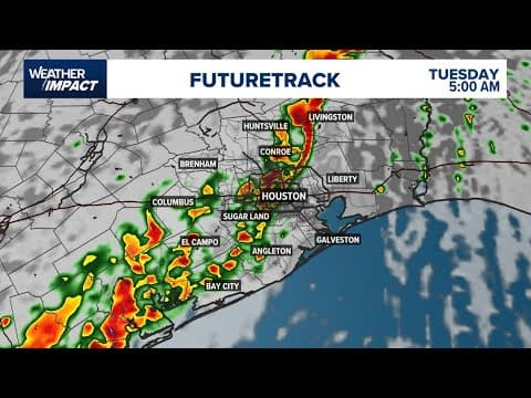 Track today's showers on live streaming radar