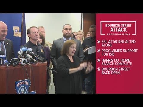 Man accused in New Orleans attack was inspired by ISIS, officials say