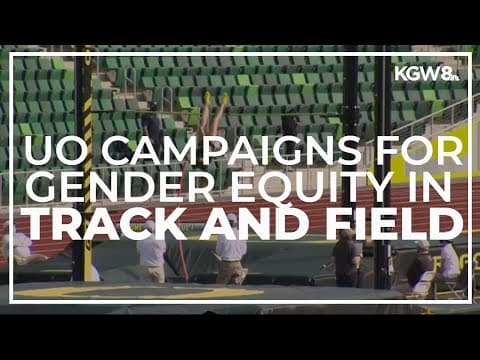 University of Oregon launches campaign to increase gender equality in track and field