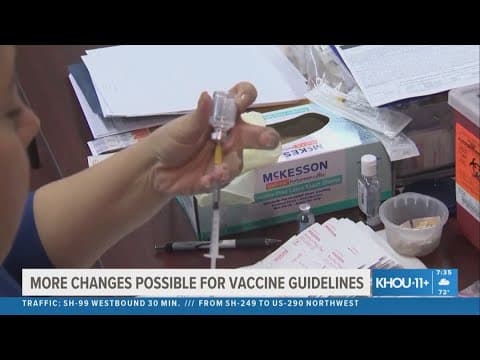 CDC panel to discuss more possible changes for vaccine guidelines