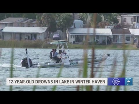 12-year-old boy drowns during family boat day in Winter Haven