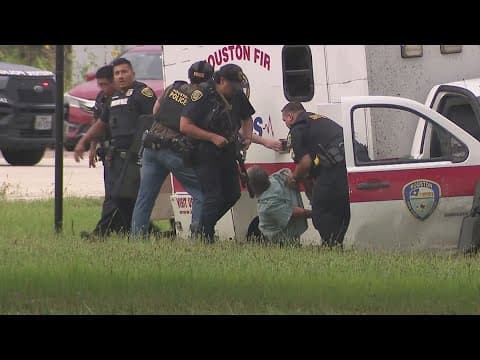 HPD: Man in custody after stealing ambulance from Ben Taub Hospital, leading police on chase