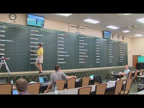 2024 Memorial Tournament: Volunteers keeping up with the scoreboard