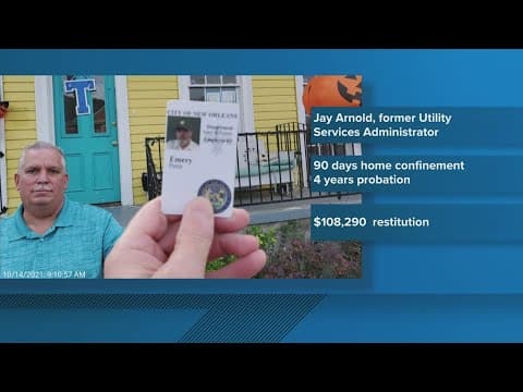 Former top official with the Sewerage and Water to Board will spend 90 days under house arrest