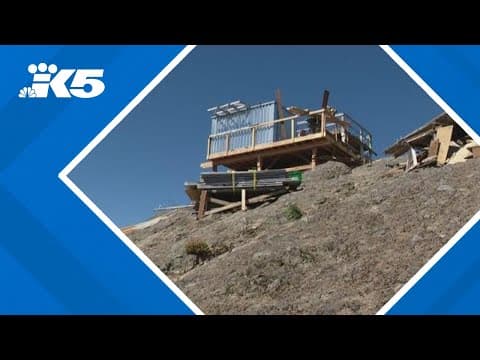 Volunteers restoring historic High Rock Lookout near Mount Rainier