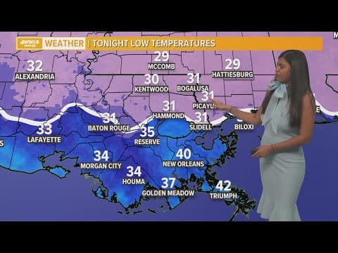 Light frost possible in a few areas tonight