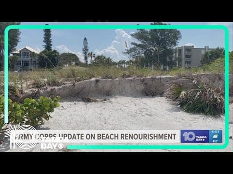 Army Corps of Engineers ready to renourish Pinellas beaches — here's what's delaying them