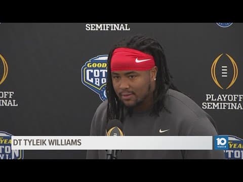 Tyleik Williams pregame press conference: Ohio State vs. Texas | College Football Playoff