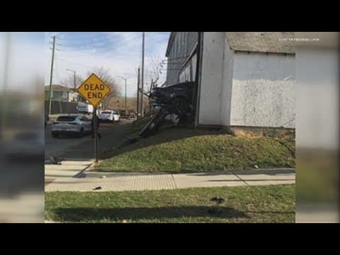 Person hurt after crashing into southside house