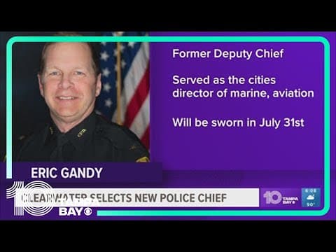 Clearwater city manager selects new police chief