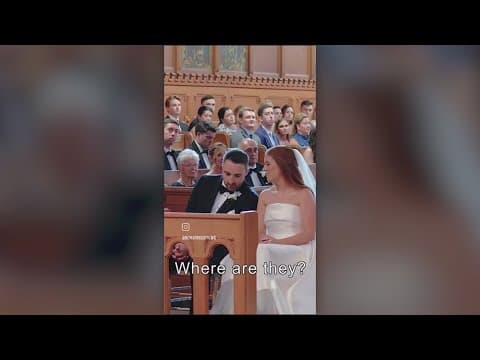 Bride goes viral after realizing the couple was missing their wedding rings during the ceremony