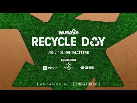 WUSA9 Recycle Day | ECO9