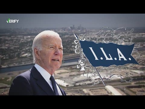 VERIFY: Yes, the president has the power to stop the dockworkers' strike