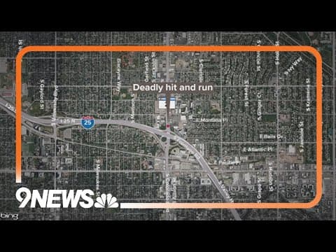 Man killed in hit-and-run near I-25 and Colorado Boulevard