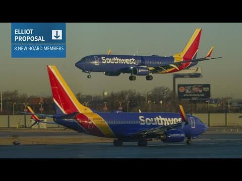 Southwest Airlines, Elliott consider settlement of proxy fight