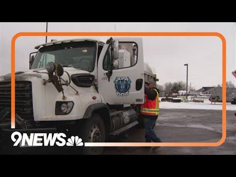 Northern Colorado cleans up first snowstorm of the season